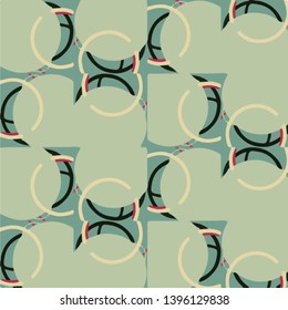 Abstract vector background. Colorful halftone illustration pattern