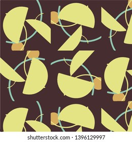 Abstract vector background. Colorful halftone illustration pattern