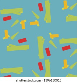 Abstract vector background. Colorful halftone illustration pattern