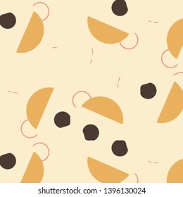 Abstract vector background. Colorful halftone illustration pattern