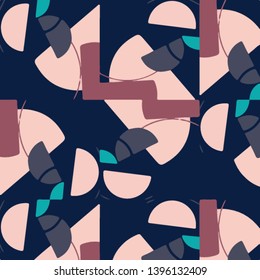 Abstract vector background. Colorful halftone illustration pattern