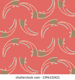 Abstract vector background. Colorful halftone illustration pattern