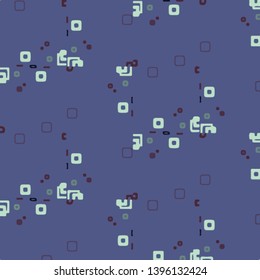 Abstract vector background. Colorful halftone illustration pattern