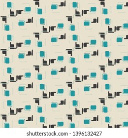 Abstract vector background. Colorful halftone illustration pattern
