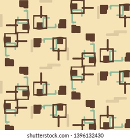 Abstract vector background. Colorful halftone illustration pattern