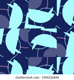 Abstract vector background. Colorful halftone illustration pattern