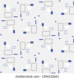 Abstract vector background. Colorful halftone illustration pattern