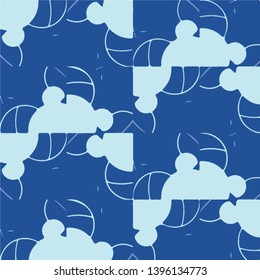 Abstract vector background. Colorful halftone illustration pattern
