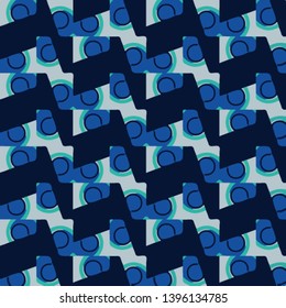 Abstract vector background. Colorful halftone illustration pattern