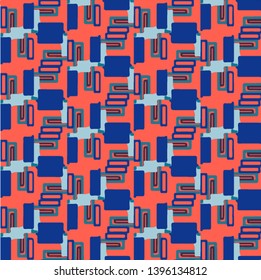 Abstract vector background. Colorful halftone illustration pattern