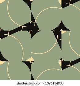 Abstract vector background. Colorful halftone illustration pattern