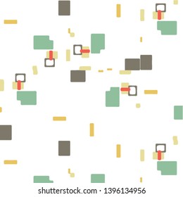 Abstract vector background. Colorful halftone illustration pattern