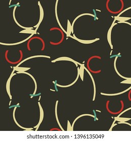 Abstract vector background. Colorful halftone illustration pattern