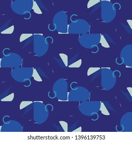 Abstract vector background. Colorful halftone illustration pattern