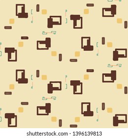 Abstract vector background. Colorful halftone illustration pattern