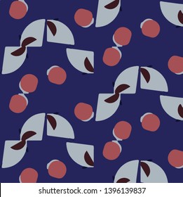 Abstract vector background. Colorful halftone illustration pattern