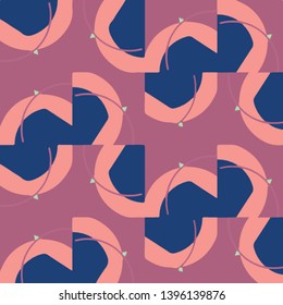Abstract vector background. Colorful halftone illustration pattern