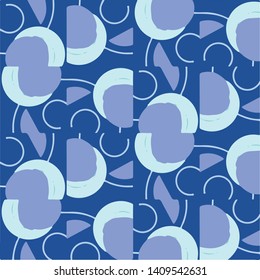 Abstract vector background. Colorful halftone illustration pattern