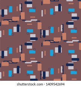 Abstract vector background. Colorful halftone illustration pattern
