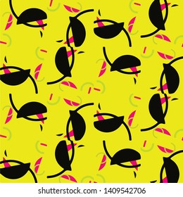 Abstract vector background. Colorful halftone illustration pattern
