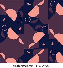 Abstract vector background. Colorful halftone illustration pattern