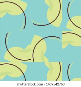 Abstract vector background. Colorful halftone illustration pattern