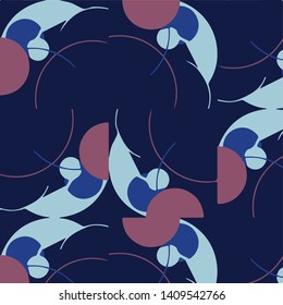 Abstract vector background. Colorful halftone illustration pattern