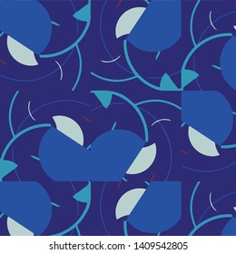 Abstract vector background. Colorful halftone illustration pattern