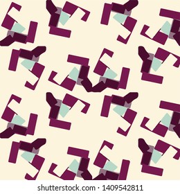 Abstract vector background. Colorful halftone illustration pattern