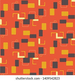 Abstract vector background. Colorful halftone illustration pattern