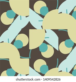 Abstract vector background. Colorful halftone illustration pattern