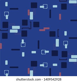 Abstract vector background. Colorful halftone illustration pattern