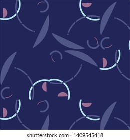 Abstract vector background. Colorful halftone illustration pattern