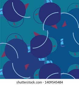 Abstract vector background. Colorful halftone illustration pattern