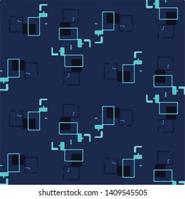 Abstract vector background. Colorful halftone illustration pattern