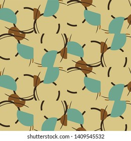 Abstract vector background. Colorful halftone illustration pattern