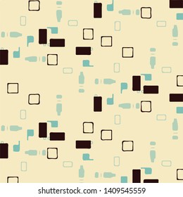 Abstract vector background. Colorful halftone illustration pattern