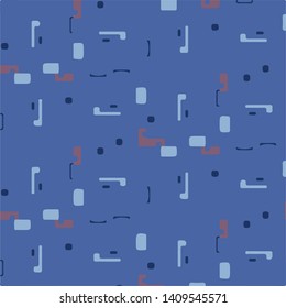 Abstract vector background. Colorful halftone illustration pattern