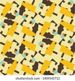 Abstract vector background. Colorful halftone illustration pattern