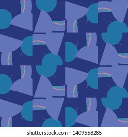 Abstract vector background. Colorful halftone illustration pattern