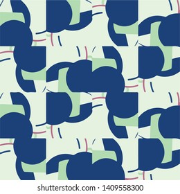 Abstract vector background. Colorful halftone illustration pattern