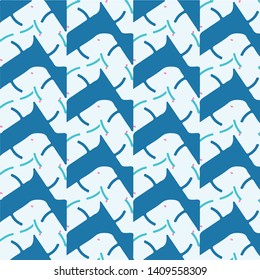 Abstract vector background. Colorful halftone illustration pattern