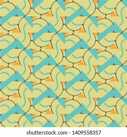 Abstract vector background. Colorful halftone illustration pattern