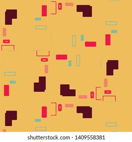 Abstract vector background. Colorful halftone illustration pattern