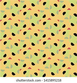Abstract vector background. Colorful halftone illustration pattern