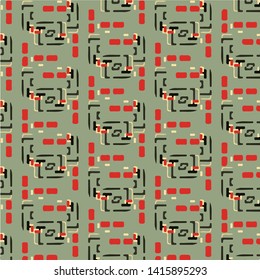 Abstract vector background. Colorful halftone illustration pattern