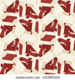 Abstract vector background. Colorful halftone illustration pattern