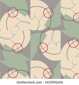 Abstract vector background. Colorful halftone illustration pattern