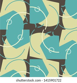 Abstract vector background. Colorful halftone illustration pattern