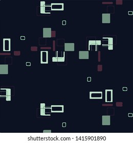 Abstract vector background. Colorful halftone illustration pattern